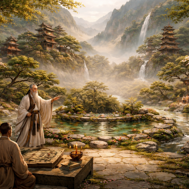 La VRAIE origine du Feng Shui : Guo Pu, Yang Junsong et les 3 Feng Shui